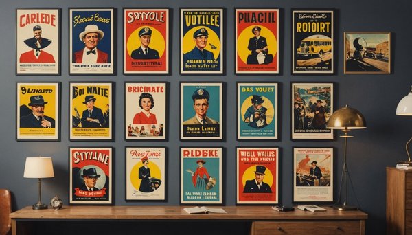 Affiches vintage : donnez du caractère à vos murs avec style