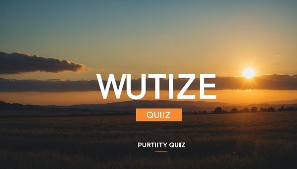 Évaluez votre innocence avec notre quiz amusant de pureté