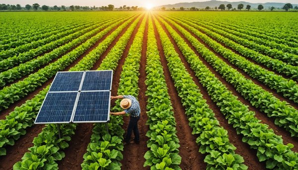 Agriculture solaire : maximisez profit et écologie ensemble